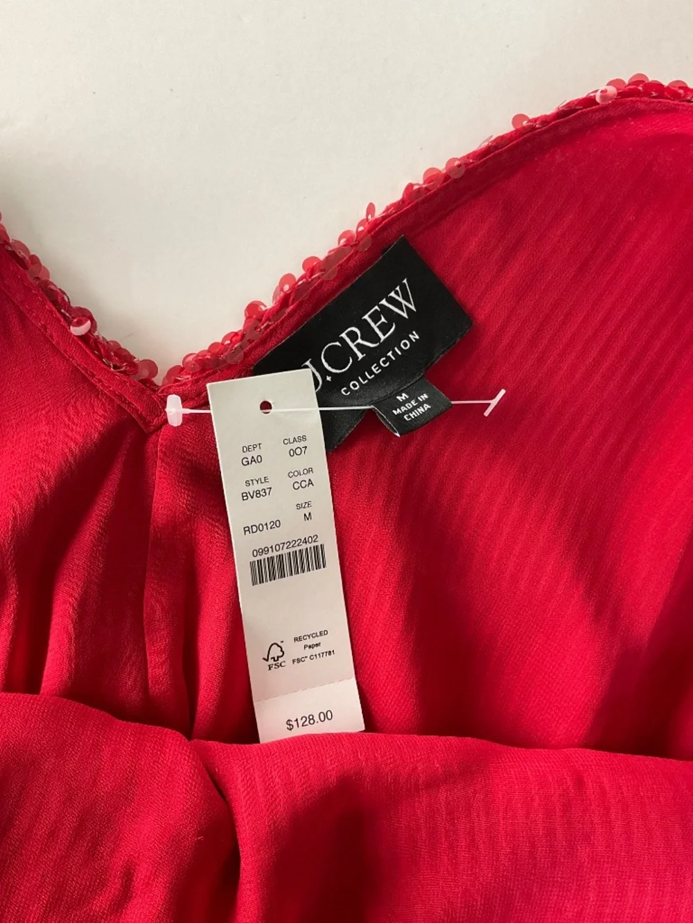 J.‎ Crew Collection Carrie Sequin Camisole NWT